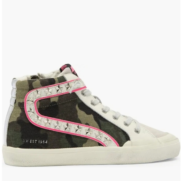 Vintage Havana Dorit High Camo Sneakers NEW - Picture 2 of 7